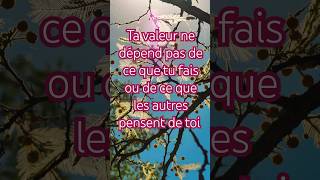 ta valeur est inestimable motivation estimedesoi viralshorts viralvideo [upl. by Barthold573]