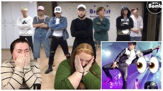 BTS Baepsae  Dance Practice amp JHope Live Compilation  REACTION [upl. by Einegue]