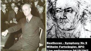 W Furtwängler  Beethoven Symphony No 9 3rd mvt Live [upl. by Annoet]