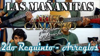 Tutorial  Las mañanitas  Ariel Camacho  2do Requinto  Arreglos  TABS [upl. by Eniagrom]