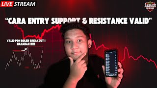 EPISODE 1  CARA ENTRY SUPPORT amp RESISTANCE VALID BY CIKGU DIN 📈 [upl. by Hayikaz]