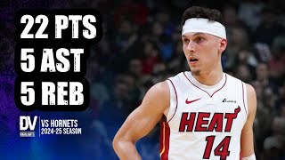 Tyler Herro vs Hornets 22 pts 5 ast 5 reb  Oct 26 2024  Regular Season [upl. by Garland]