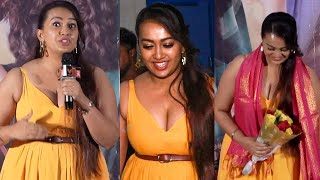 Ester Noronha Speech at Adiparvam Movie Trailer Launch Event  Manchu Lakshmi Political Fire [upl. by Bonni]