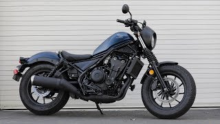 2020 Honda Rebel 500 Review  MC Commute [upl. by Casady436]