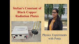 Stefan constant of black copper radiation Plates Electrical Method  BSc lab experiments [upl. by Etnasa334]