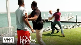 Safaree amp Cisco Throw Hands 😱 VH1 Family Reunion Love amp Hip Hop Edition [upl. by Keare]