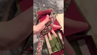 GUCCI SNAKE BELT 11 DHGATE REP 🫨 [upl. by Aneerhs]