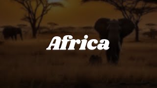 Toto  Africa Letra [upl. by Allimaj371]