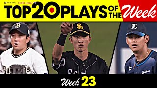 【ENG】2023 Top 20 plays of the week 23 [upl. by Enrobso]