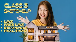 SketchUp For Beginners Tutorial Basic to Advance  Sketchup in Hindi  Step by Step [upl. by Adnaral]