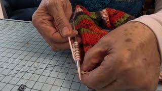 Knitting needle holdHow do you do itLets chat a bit while working on our WIPS [upl. by Hillell]