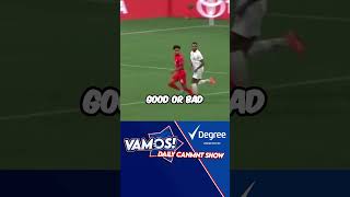 Alphonso Davies CanMNT era begins  VAMOS Presented by Degree [upl. by Aerdnat7]