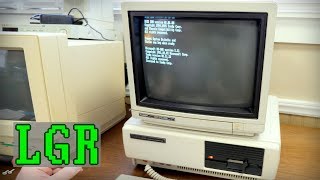 Tandy 1000 PC  CM11 Monitor Unboxing amp Setup [upl. by Enhpad]