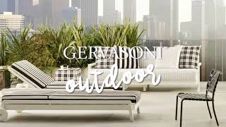 Discover the Gervasoni Outdoor Collection by Paola Navone  City [upl. by Neehar34]