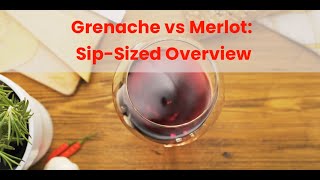 Grenache vs Merlot Quick Sip [upl. by Marcellus]