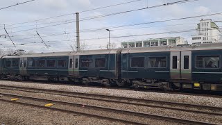 Trains at Welwyn Garden City 9324 [upl. by Weismann]