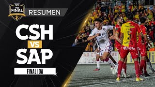 Resumen Final Ida Herediano 12 Saprissa  Apertura 2023 [upl. by Isherwood]