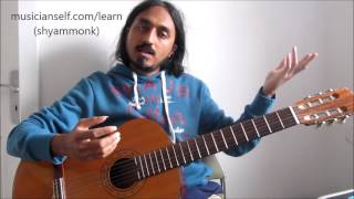 How to Map S R1 R2 R3 Carnatic Indian Raga Notation on Western Instrument [upl. by Paff987]