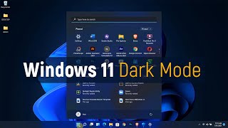 ✅ How to Enable Dark Mode on Windows 11  Windows 11 Dark Themes [upl. by Eidnil]