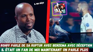 Rohff parle de sa relation avec Karim Benzema il sest allié à mes ennemis [upl. by Signe]