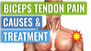 Biceps Tendonitis Treatment and Exercises Explained [upl. by Parthinia678]