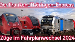 Die neuen Züge am FTX im Fahrplanwechsel 2024  Alex Eisenbahn Träume [upl. by Spatz871]