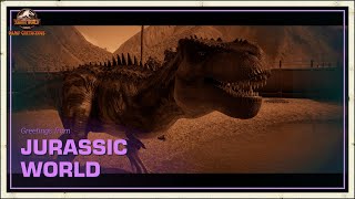 Tarbosaurus showcase  Jurassic world evolution 2 [upl. by Echo]