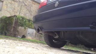 Corrado VR6 Millteck sound [upl. by Llertac]