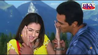 Bajne Lage Hain  KARAOKE  Humko Tumse Pyaar Hai 2006  Arjun Rampal amp Amisha Patel [upl. by Ardnuat]