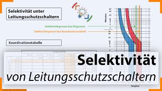 Selektivität von Leitungsschutzschaltern  LS hintereinander  thermisch vs magnetisch  NHHH [upl. by Gilpin]