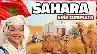 Dormí en el DESIERTO de SAHARA 🇲🇦😱  Tour de 4 días lo bueno lo malo y lo feo [upl. by Alexis]