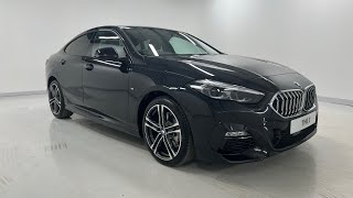 BMW 218i M Sport Gran Coupe  Black Sapphire [upl. by Doreg636]