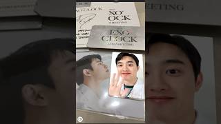 UNBOXING EXO’CLOCK 2023 Fanmeeting Special AR Ticket Set Merchandise MD Card Pc DO Doh Kyungsoo [upl. by Enylhsa663]