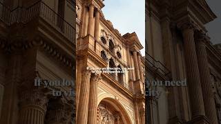 Málaga is full of unique monuments and gorgeous Spanish architecture 😍✨ malaga málaga spain [upl. by Neeruan]