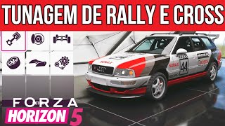 COMO TUNAR SEU CARRO PARA CORRIDAS DE RALLY E OFFROAD NO FORZA HORIZON 5 [upl. by Anialem644]