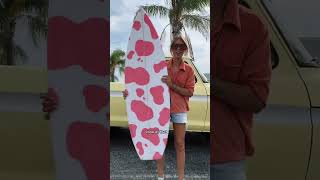 Coastal Cowgirl Surf Board  Emily Zeck  Soul Arch Surf Club coastalcowgirl surfboards [upl. by Bravin865]