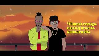 Sharma Boy ft Qare The Mask  Kuxumee Saaxib Official Animation Video [upl. by Selig]