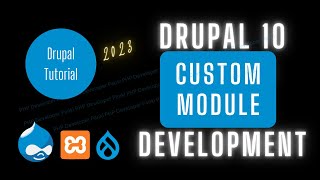 Drupal 10 Custom Module Development 🔥 in 5 Mins Both ways [upl. by Vlada]