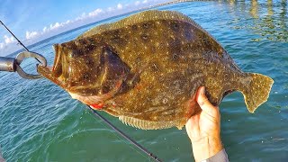 Timing is Everything for a Flounder Limit Bay Flounder Fishing [upl. by Caitrin]