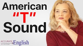 american accent  American T sound  pronunciation of american english  Accurate English [upl. by Isabeau]