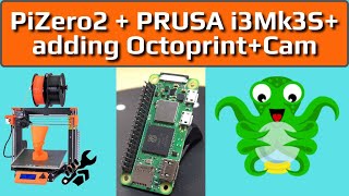 Installing Octoprint on the Prusa I3Mk3 w an RPI zero2w  LIVESTREAM [upl. by Knutson]