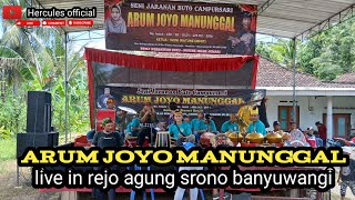 Hercules Official sedang live streaming jaranan arum joyo manunggal di rejo agung srono banyuwangi [upl. by Perdita]