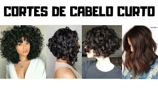 CORTES DE CABELO CURTO CACHEADO FEMININO [upl. by Halliday]