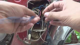 CDI Wiring How to wire a cdi how to convert a bike to cdi ignition system [upl. by Kovar438]