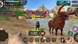 The Wolf  Level up to 45 Big Champions Unlocking Freezing Breath Strange Glitch [upl. by Newol911]