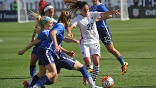 Féminines SheBelieves Cup  USA  France 2016 10 le résumé [upl. by Shevlo]