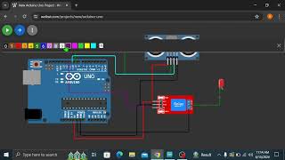 Automatic Light Control  Arduino project  Wokwi Arduino simulator  Arduino Titan [upl. by Yllus]