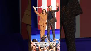 Madam Vice President Kamala Harris Receives 2 Minute Ovation After First Lady Obama’s Introduction [upl. by Olva919]