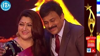 Dr Chiranjeevi Honored as Brand Ambassador of Indian Cinema  SIIMA 2014 [upl. by Naillik351]