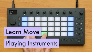 Ableton Move Tutorial Playing different instrument layouts [upl. by Bambi]